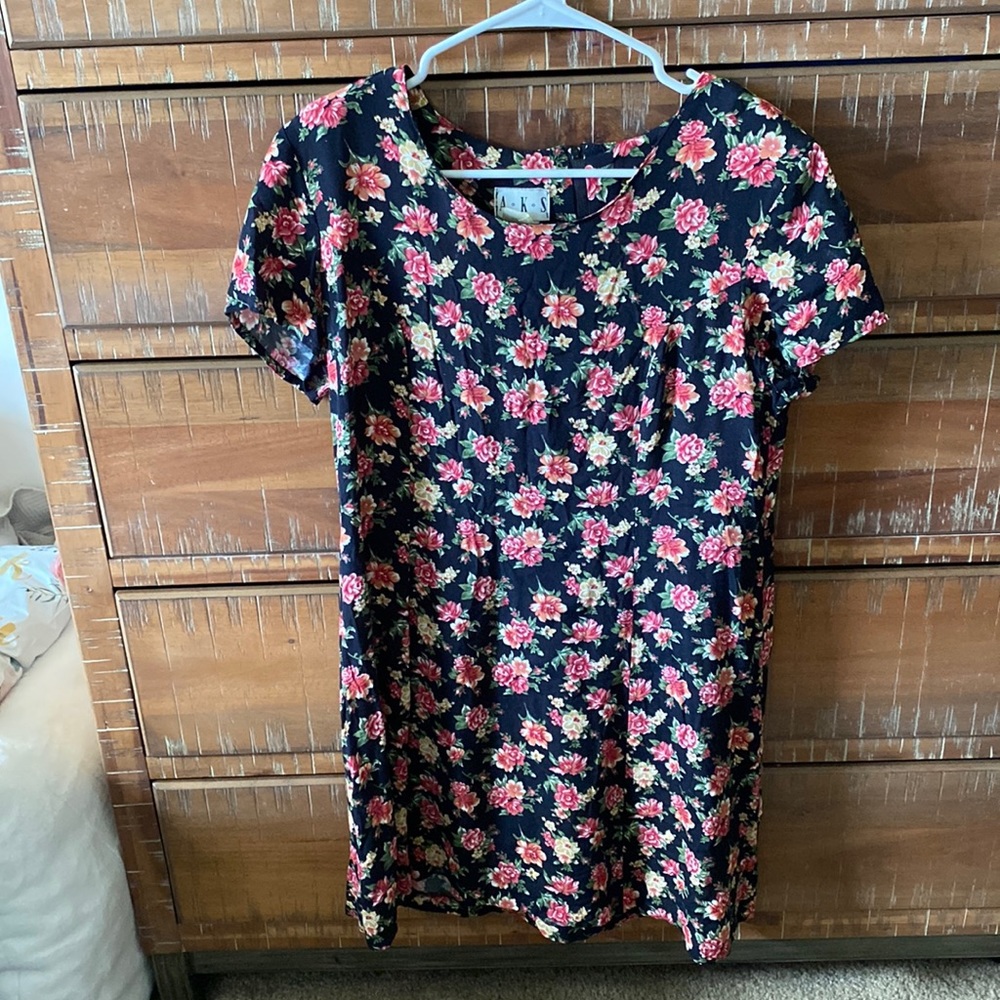 Vintage floral dress